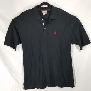 NWOT Walt Disney World MED Polo Black Mickey Mouse